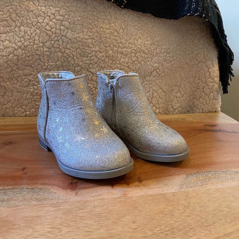 Toddler Cat & Jack Sparkle Boots